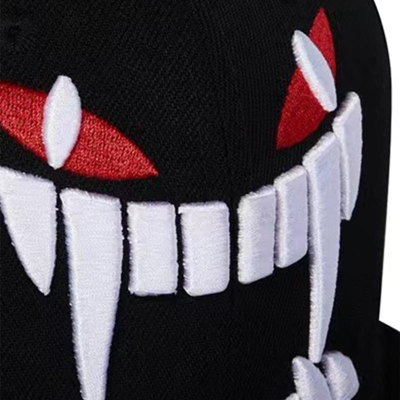 Demon Embroidery Transition Cap Fashion Hip Hop Baseball Caps Men's and Women's Universal Hat Outdoor Sports Rebound Hats