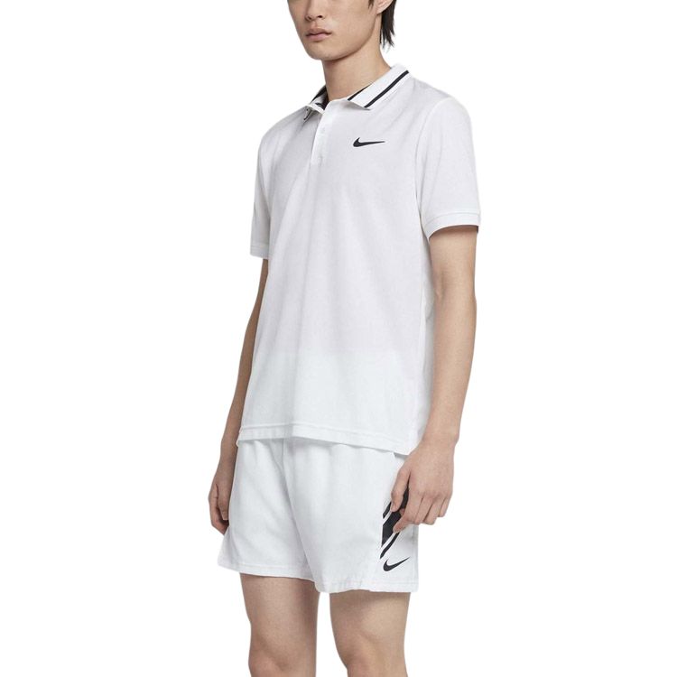 Nike Court Dri FIT Polo Shirt Men's White
