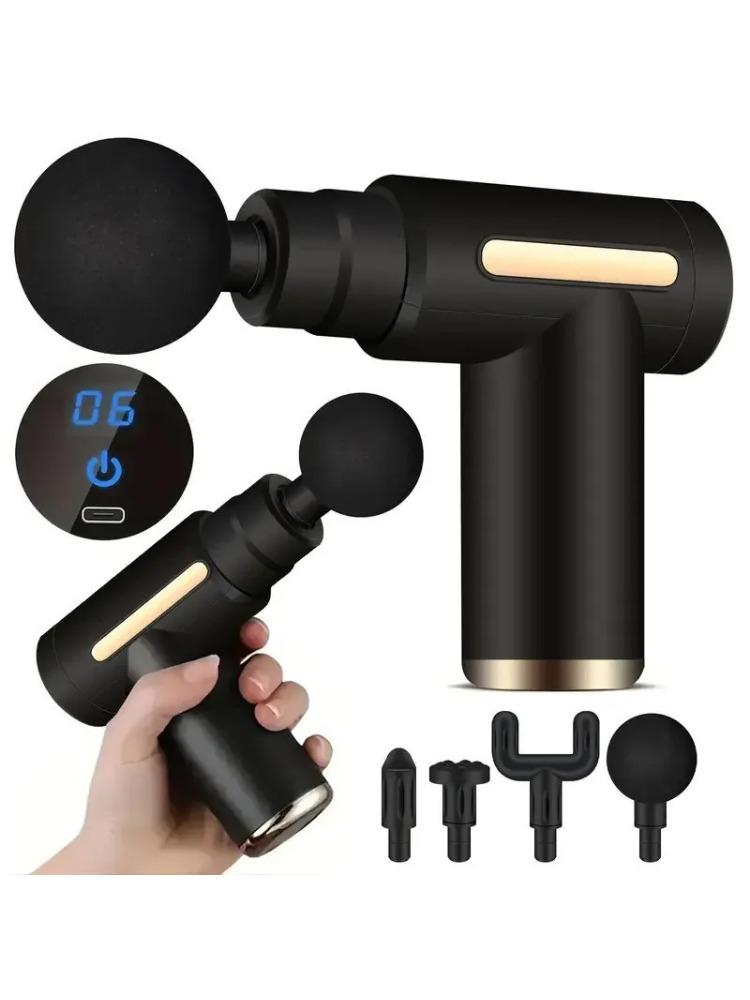 Mini Pistolet do Masażu USB Maszyna do Fasci Relaks Mięśni Pistolet Wibracyjny Pręt Masaż Sprzęt Fitness Masażer Szyi Pistolet do Fasci
