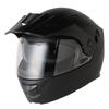Motorcycle Modular Full Free Size Matte Black Helmet, Helmet, Face, Off-Road, Adventure, ADV, Motard, ISN21501, (approx. 57-60cm),