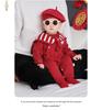 Full Moon Winter Infant Jumpsuit: Cozy 100-Day Outfit for 1-Year-Olds - New Year Visiting and Crawling Clothes for Babies