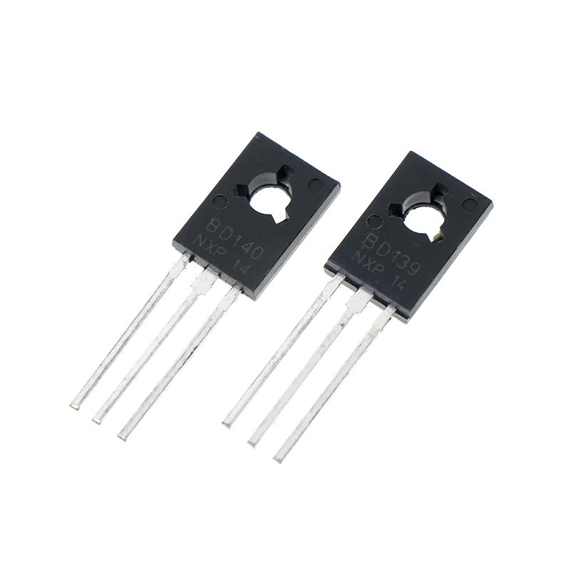 20Pcs Bd139 Bd140 ( Bd140 10Pcs + Bd139 10Pcs ) To-126 Power Transistors