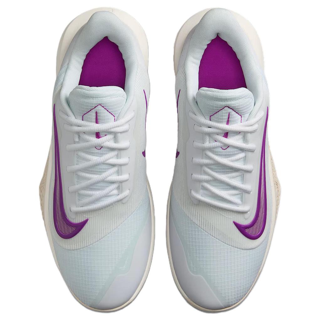 Nike Precision 7 White Vivid Purple Men Sneakers Light-Orewood-Brown Phantom HJ9153-100