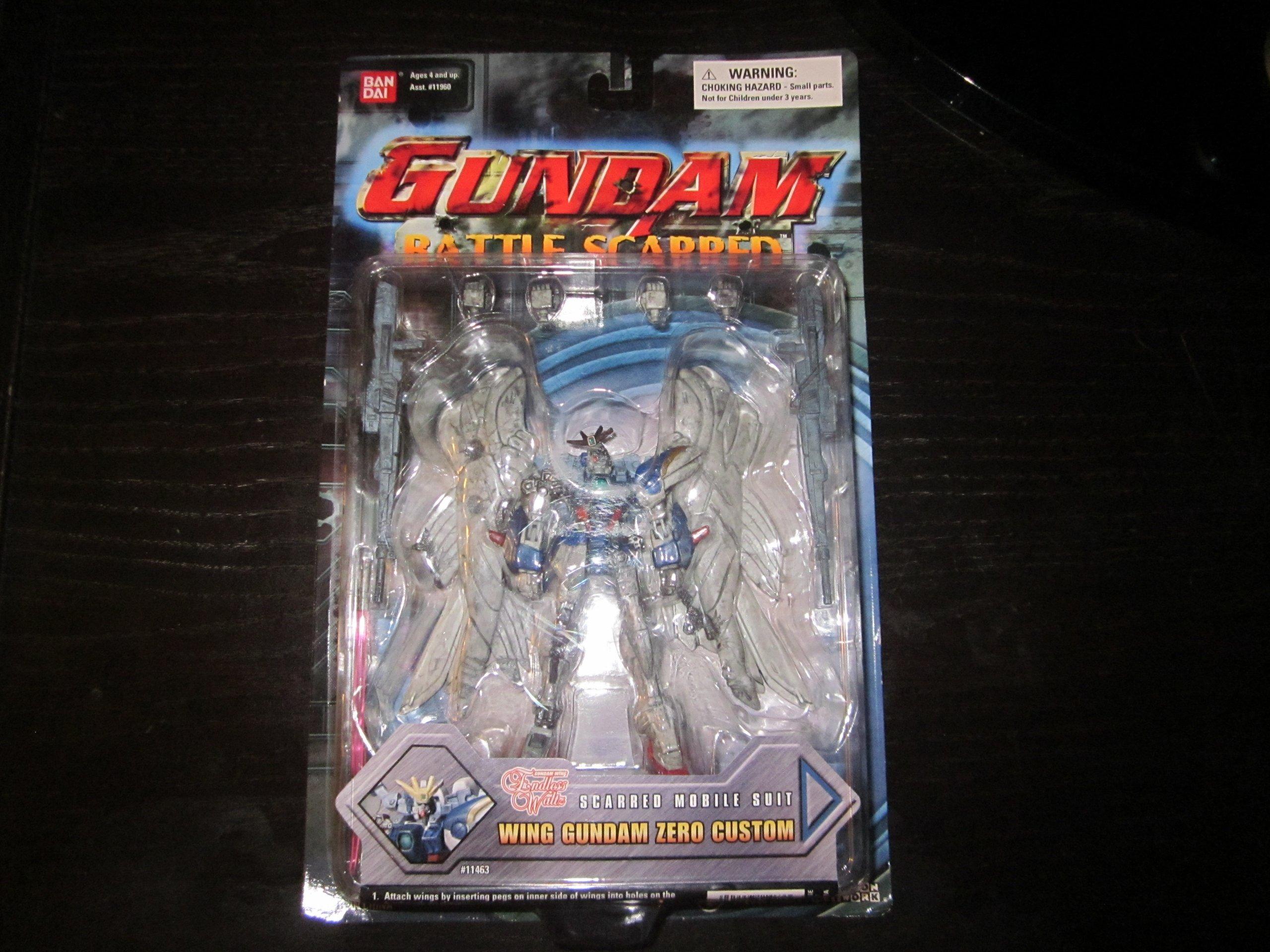 

Ban Dai Gundam Battle Scarred Wing Gundam Zero Custom Action Figure