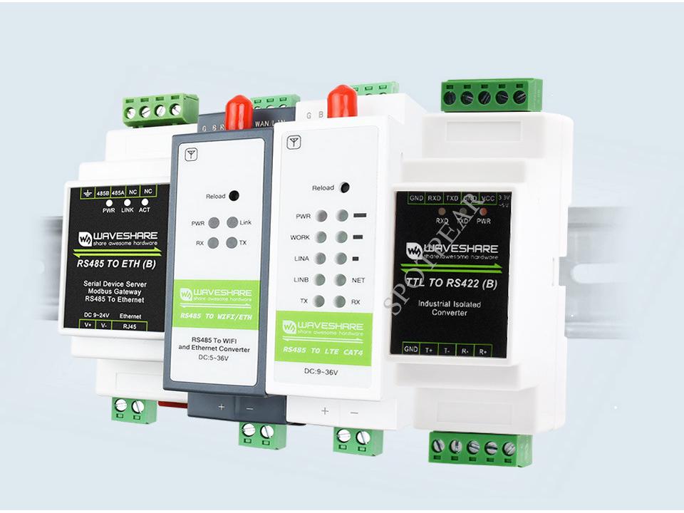 Industrial-Grade Electrically Isolated TTL To RS422 Converter with Multiple Protection Circuits
