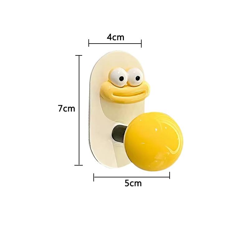 

Самоклеящиеся крючки для полотенец в ванную без сверления, прочные, с высокой несущей способностью, липкие дверные крючки для настенного монтажа жёлтый