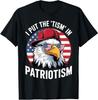 Je mets le Tism dans Patriotisme T-shirt Aigle Athlétique