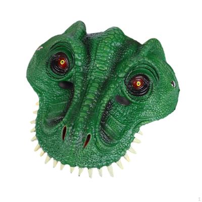 3D Drakhuvudmask för Cosplay Och Fotoögonblick