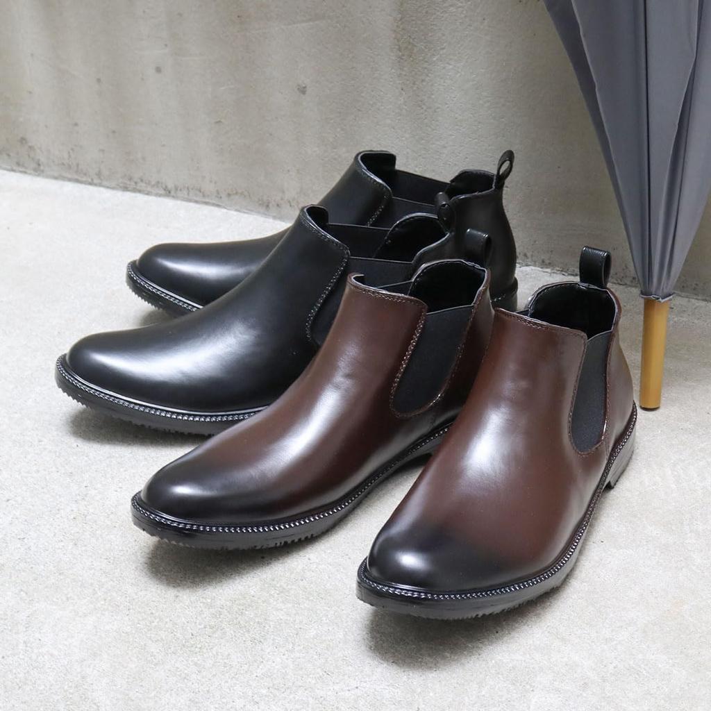 Dedes Waterproof, Non-Slip Side Gore Rain Boots, Size 6324, Men's, Dark Brown, LL/3E