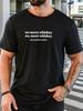 Herren T-Shirt 100% Baumwolle Sommer Lässig Weich Kreativer Buchstabendruck Rundhals Atmungsaktiv Kurzarm T-Shirts 2025 Neue T-Shirts