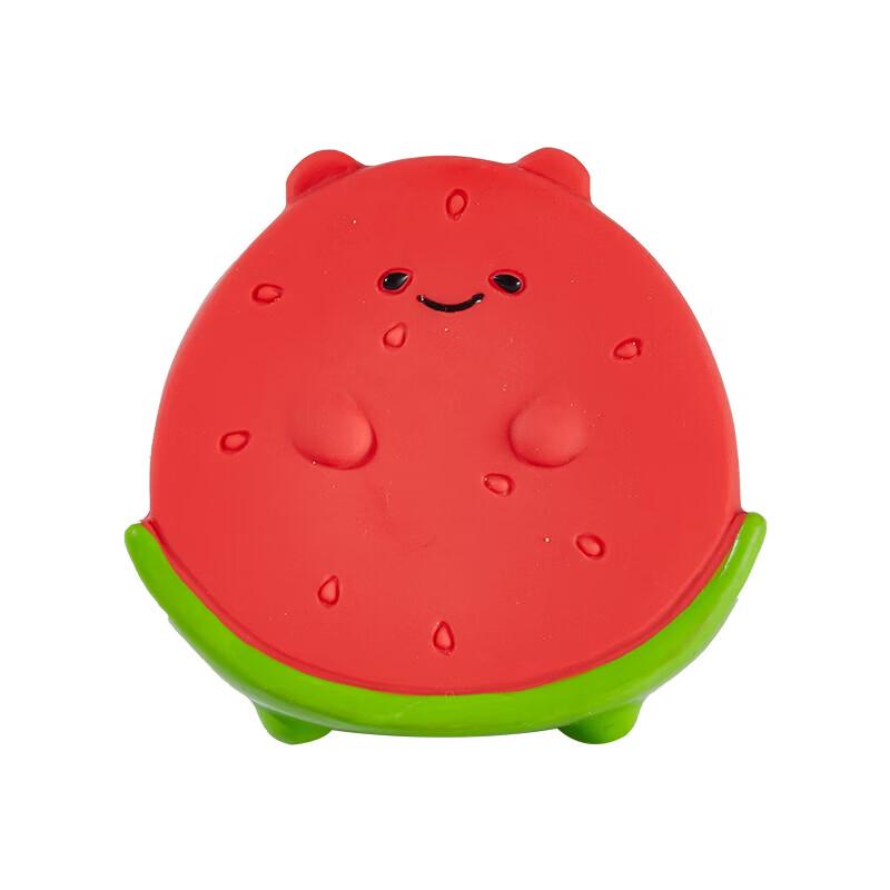 EETOYS Squeaky Latex Fruit Dog Toy