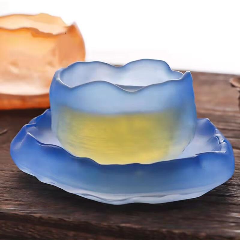 Snow Release Frosted Green Master Tea Cup Set