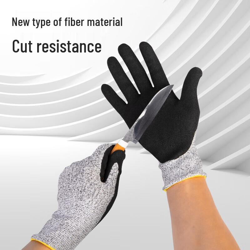 Deli Cut-Resistant Nitrile Coated Gloves