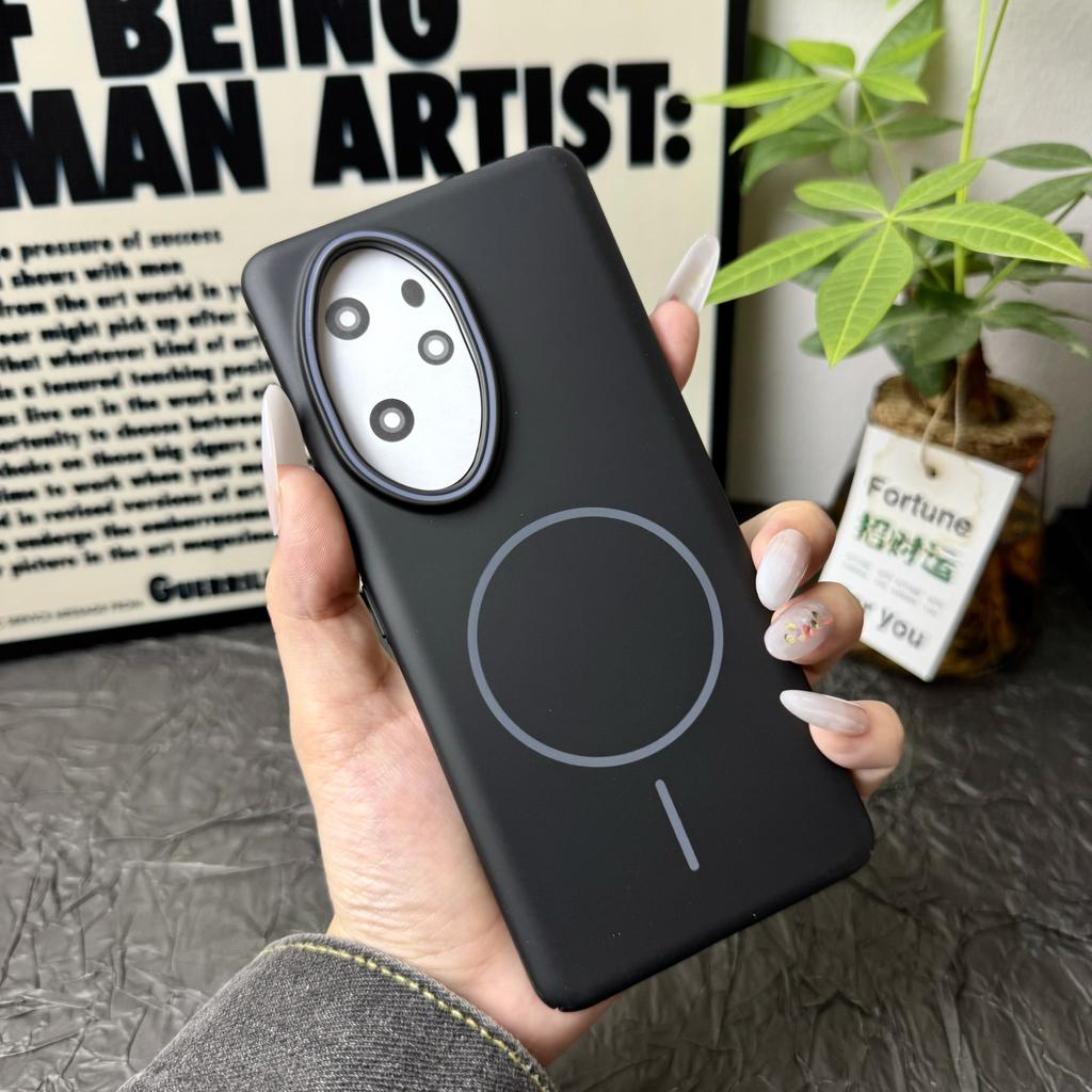 Stoßfeste Hüllen für Honor 400 Pro Magnetische PC Matte Harte Handyhülle für Honor 200 Lite 300 Ultra 100 400 Pro Schlanke Frostige Abdeckung