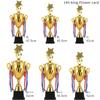 Golden Crown Trophy Cup, Multi‑Size Award Prize for Sports Competition Ceremony Souvenir