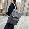 Dual Shoulder Bag, Men's Large Capacity Travel Bag, Fashionable and Trendy Korean Style, High School Student Schoolbag, Computer Backpack