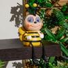 Animated Eyes Solar Lamp, Motion Sensor Solar Light with Moving Eyes for Garden, Garden Animals Figurine, Outdoor Waterproof Yard Decor