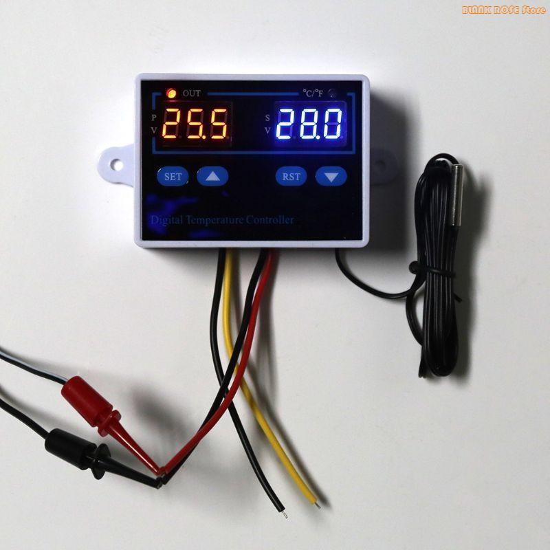 K1AE Digital LED Temperature Controller 10A and Centigrade Thermostat