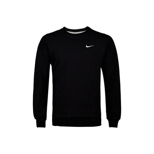 Nike Men s Black Knitted Comfortable Embroidered Pullover Hoodie XL чёрный
