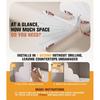 Silicone Splash Guard for Bathtub, 2 Pack Shower Water Guards Large Bathtub Splash Guard Self-Adhesive Waterproof Shower Splash Guards to Keep Water