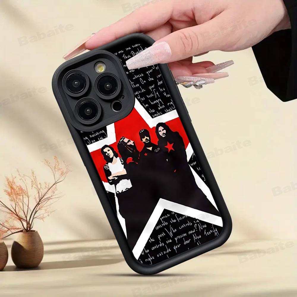 R-Rage A-Against T-The M-Machine Band Phone Case For IPhone 17 16 15 14 13 12 11 Pro Max Plus Mini Luck Cover