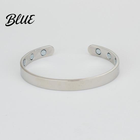 Custom Fit Bracelet Magnetic Adjustable Unisex Minimalist Alloy Bangle