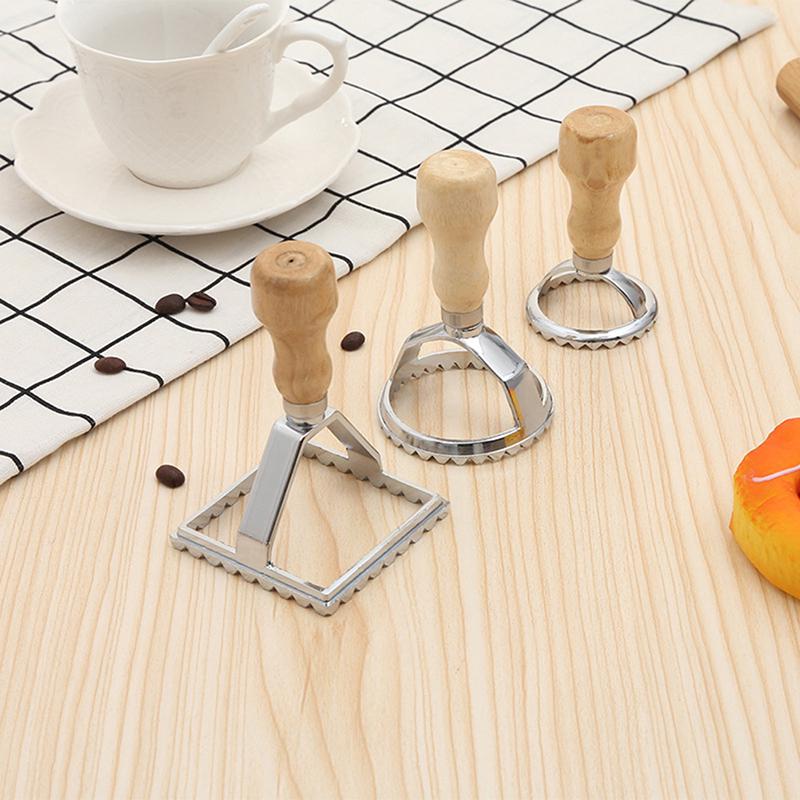 Cake Pie Biscuit Embossed Dumpling Edge Dessert Mold Pie Pizza Baking Accessorie