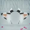 Plush Ears Hair Hoop Halloween Cow Ears Headband Furry Cartoon Animal Hairband Anime Fancy Dress Cosplay Headdress
