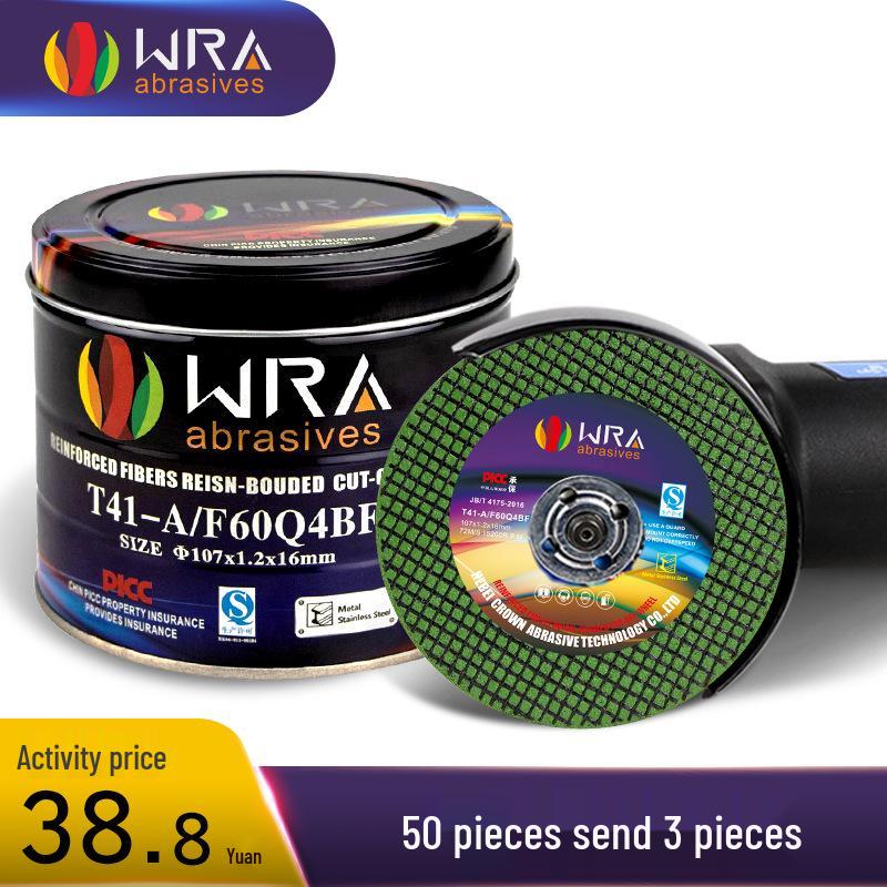 Ultra-Thin Stainless Steel Cutting Disc for Angle Grinder - 100mm Grinding & Polishing Wheel Saw Blade