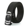 Men'S Toothless Automatic Buckle Woven Canvas Belt Belt Casual Nylon Tactical Pants Belt Military Training Outdoor Belt