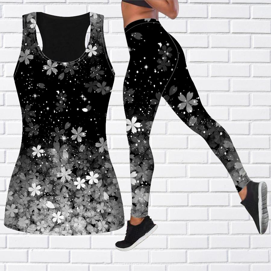 

Наряд для йоги с бабочкой и цветочным принтом для женщин, модные леггинсы для тренировок, спортивные повседневные штаны для фитнеса и йоги 8XL серый