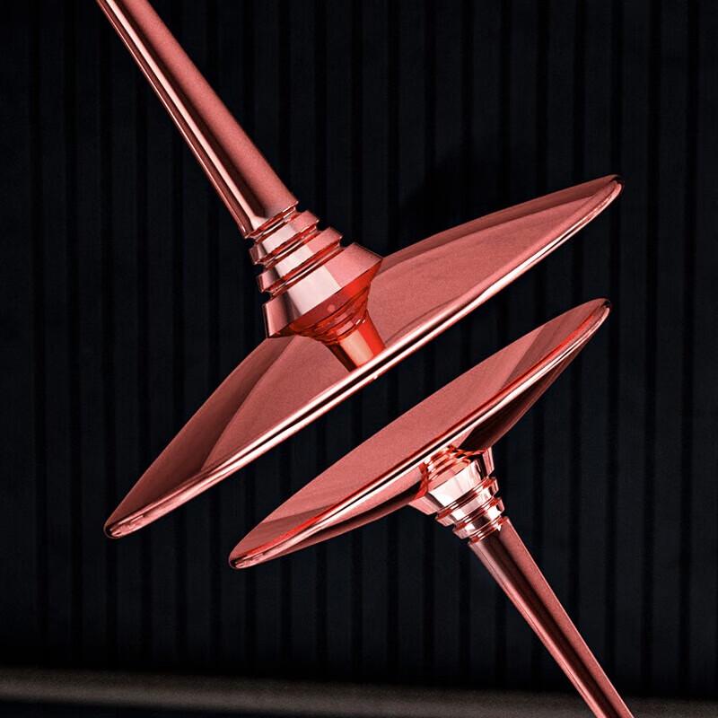 Jingshan Rose Gold Wine Glass Set