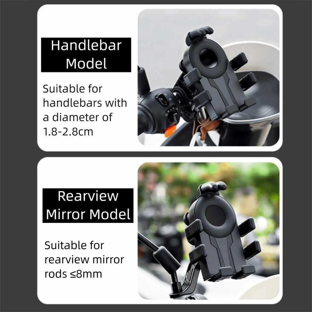 360° Rotatable Motorcycle Phone Holder Rainproof Motorcycle Phones Bracket  Motorcycle Riding