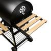 Grill Ogrodowy Węglowy BERGMANN Beczkowy 70x35 N