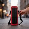 2l Isolierte Wasserflaschentasche mit Tragegurt für Outdoor-Reisen und Camping