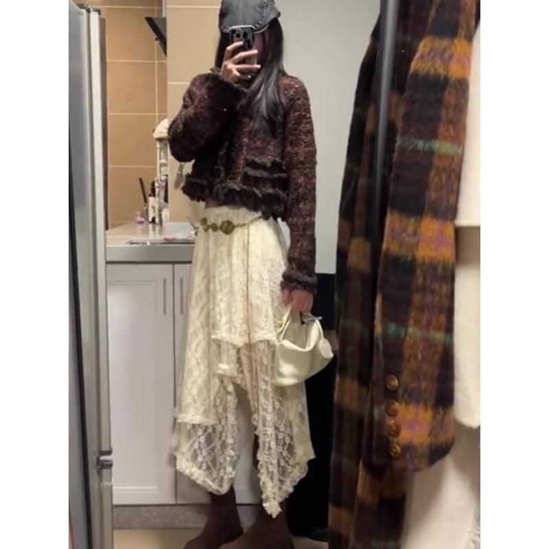 Prevalent Women Skirts All-match Korean Style Flowing Dating Popular Summer Aesthetic College New Arrival Fitness Floral Daily