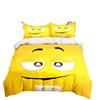 Cartoon M&M Bettbezug Kissenbezug Schokolade Bettwäsche Set Erwachsener Junge Mädchen Schlafzimmer Dekoration Kinder Einzel Doppel Große Größe