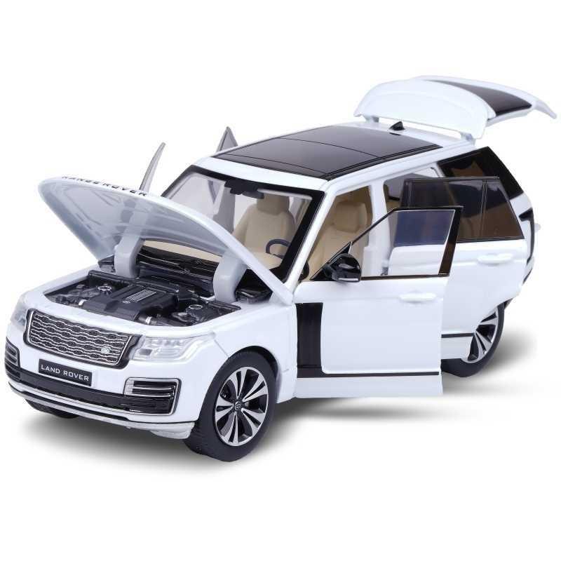 Car Model 132 Scale Alloy Range Rover With Lights And Steering Display For