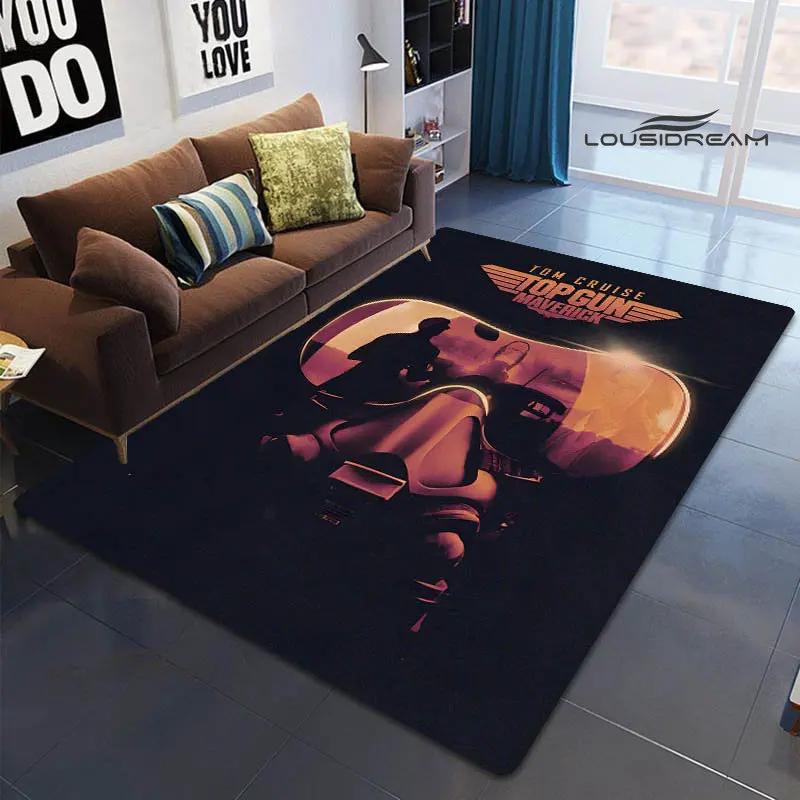 Classic Movie TOP GUN printed Carpet rugs for bedroom area rug living room carpet Outdoor carpet floor mats birthday gift