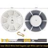 Waterproof Solar LED Flagpole Light - 26 Beads, Ideal for Outdoor, Camping, Courtyard, and Tent Illumination