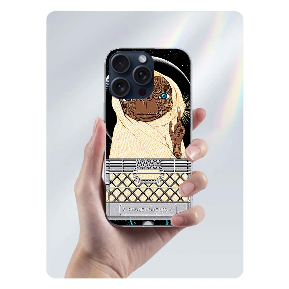 

E.T. the Extra-Terrestrial Clear Phone Case For Iphone 17 Air 16 Pro Max 15 Pro 14 Plus 17E 16E 11 13 12 Mini Cover Cases Fundas iPhone 17 Pro Max