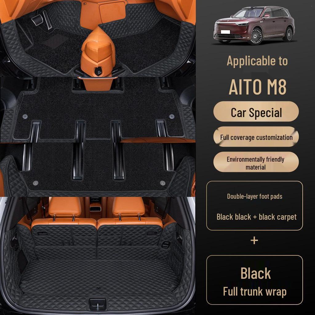 Huawei AITO M8 Six-Seater Custom Full Coverage Floor Mats
