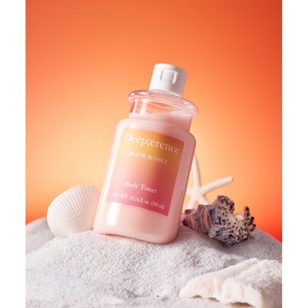 Deeperence Körperparfüm Toner Pfirsich-Sonnenuntergang 300ml