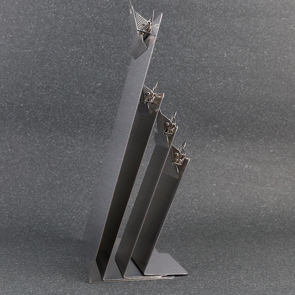 Vertical Menu Clip Stand A4/A5/A7/B6/A6 Bill Clip Silver Table Check Holder  Tabletop