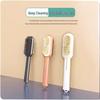 Double-Sided Suede Shoe Brush & Rubber Eraser - Quickly Removes Stains, Soft Bristles Protect Shoes.
