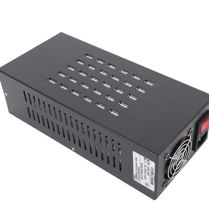 30-Port High-Power Fast Charger 5V3A for Studio Use