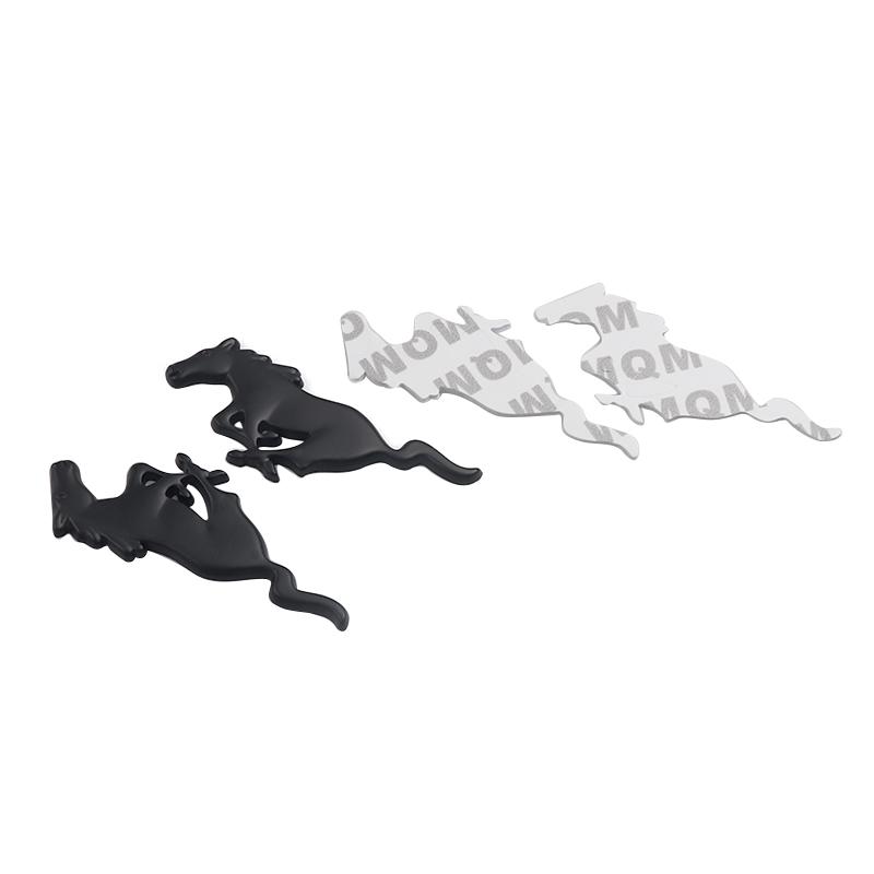 LKLC3 Metal Car Logo Badge Auto Body Fender Trunk Sticker Accessories For Mustang F150 Ford Ranger Focus Mk2 Mk3 Fiesta Mk8 Mondeo Mk4