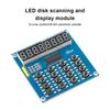 Electrical LED Display Digital Module 3-wire Keyboard Modules 8-bit Key Keypad Electronics Maintenance Accessory