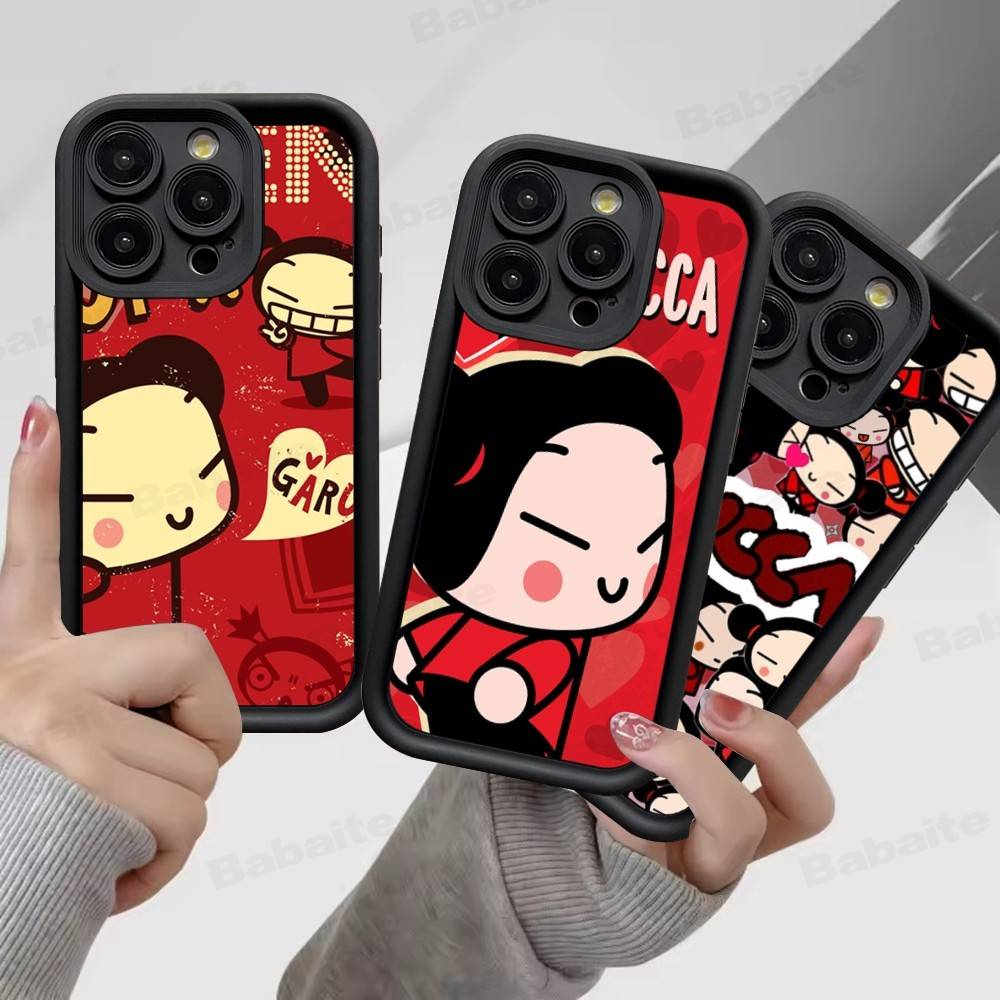 Phone Case Popular Artifact P-Pucca For Xiaomi Redmi Note 14 13 12s 12 11 10 9s 9 8 7 A5 Pro Plus 4G 5G Soft TPU Back Cover