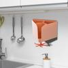 Wall Mounted Chopstick Holder Convenient with Stickers for Bathroom Kitchen